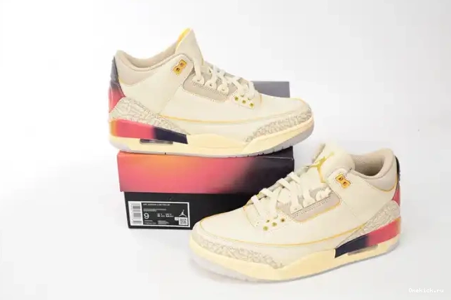 One Kick x J Balvin Medellin 3 Air FN0344-901 Sunset Jordan 0601